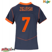 Camiseta Inter Milan Piotr Zielinski #7 Tercera Equipación para mujer 2025-26 manga corta